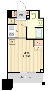 レノス新子安【6階】の間取り