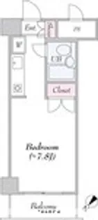 T’S ECO川崎【8階】の間取り