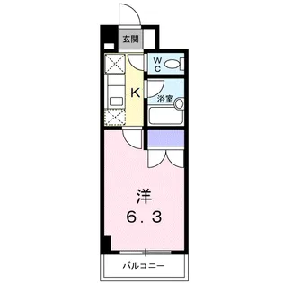 サンブライトいずみ【2階】の間取り