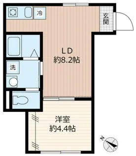 ルガノ【2階】の間取り