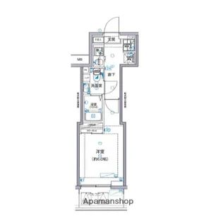 グランリーヴェル横濱VIVANT【7階】の間取り