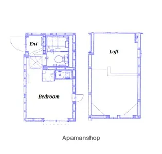 セレン長津田【2階】の間取り