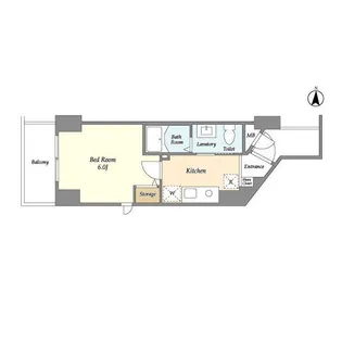 グリーンリーフ新綱島【3階】の間取り