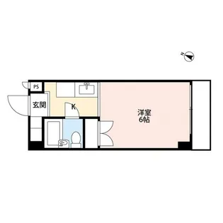 マモール川崎神明町【3階】の間取り
