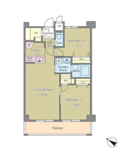 フェリシア宮崎台【3階】の間取り