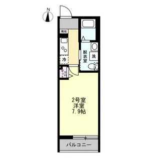 ラヴィベール逗子【2階】の間取り