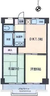 グランベールヨシミ【1階】の間取り