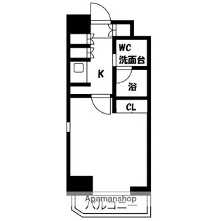 RISING PLACE石川町【4階】の間取り