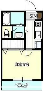 ヴィクトワールエクラ【2階】の間取り