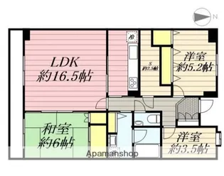フルセイル権太坂【2階】の間取り