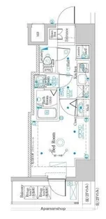 ラフィスタ横浜蒔田Ⅰ【7階】の間取り