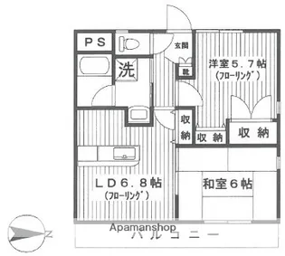 グレイス詩香【4階】の間取り
