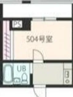 1Kの間取り画像