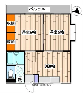 キャムハウスワン【3階】の間取り