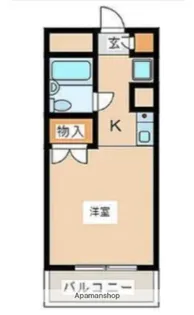 セシーズ新百合丘【4階】の間取り