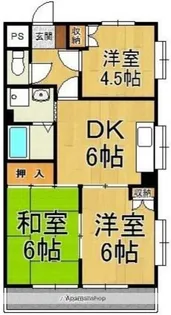 サンバレー飯島【3階】の間取り