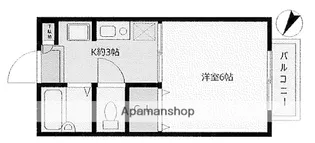 フレグランス東戸塚【2階】の間取り