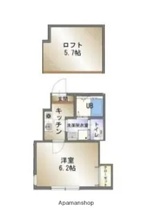 ボヌール【2階】の間取り