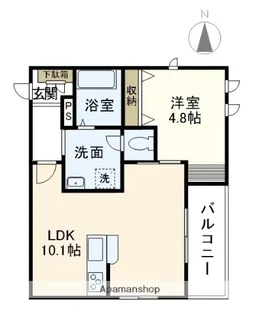 BY THE RIVER 戸塚【2階】の間取り
