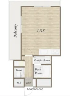 タック三ツ境【5階】の間取り