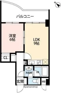 レガート横浜【2階】の間取り