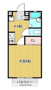 チェリーヒルズいずみ野【2階】の間取り