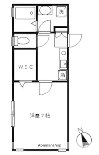 カーズ野川【1階】の間取り