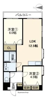 ノトスビル【5階】の間取り
