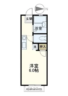 ハイツ寿【2階】の間取り