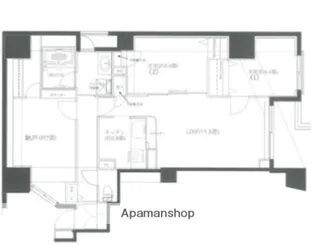 アマックス横浜【6階】の間取り