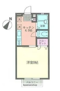 サンヒルズ湘南【2階】の間取り