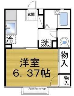 ヴィラ・ジュネス【2階】の間取り