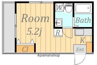 メゾンド リコ【2階】の間取り