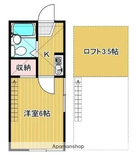 ヴィレッタ戸塚【1階】の間取り