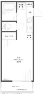 ラ・ヴィール杉田【2階】の間取り