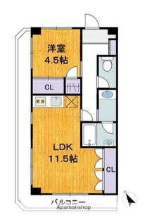 K・MAHALO【3階】の間取り
