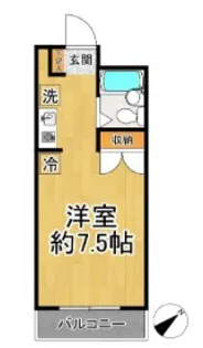 グレイス旭【3階】の間取り