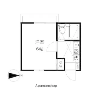 リバーサイドハイツ【1階】の間取り