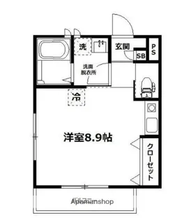 REVE天王町【2階】の間取り