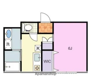 ピュアメゾン平塚中里【1階】の間取り