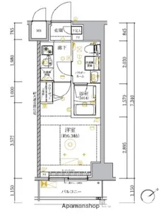 RELUXIA GRANDE横濱吉野町【10階】の間取り