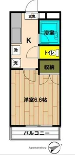 ラ・メール【2階】の間取り