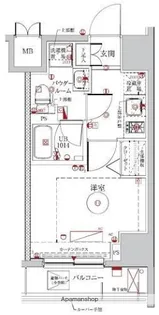 LUMEED横濱南【2階】の間取り