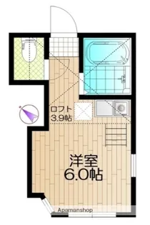 ユナイト田浦マークヘアリー【2階】の間取り