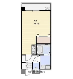 レジデント富士見【1階】の間取り