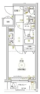 LUMEED横濱山手【2階】の間取り