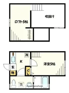 COZYHOUSE相模原【1階】の間取り