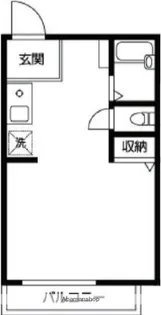 ワイルドコーポⅢ【2階】の間取り