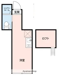 サークルハウス白楽【2階】の間取り