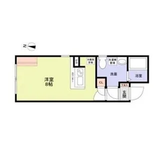 ラ・フォート元町中華街【5階】の間取り